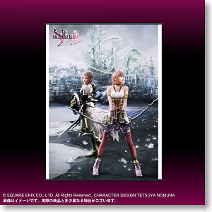 Final Fantasy XIII-2 Wall Scroll Poster Vol.7 Lightning & Serah Farron (Anime Toy)