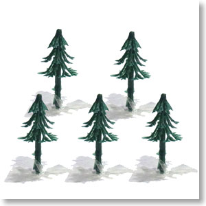 Coniferous Tree 3cm (5pcs.) (Model Train)