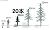 Coniferous Tree 3cm (20pcs.) (Model Train) Item picture2
