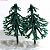 Coniferous Tree 5cm (20pcs.) (Model Train) Item picture3