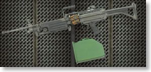 US Armed Forces M249 Minimi Machine Gun (Plastic model)