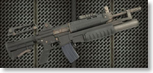 T91 Rifle + T85 40mm Grenade Launcher (Plastic model)