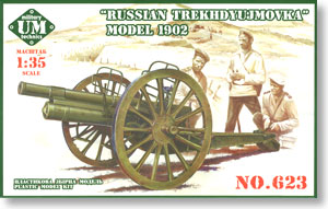 M1902 76.2mm Field Gun without Shield (Plastic model)