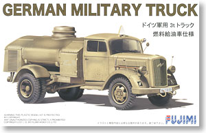 German Military Truck Vehicle Fuel Oil Type (Plastic model)