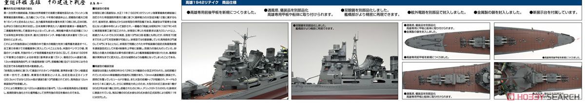 日本海軍重巡洋艦 高雄1942 リテイク (プラモデル) パッケージ4