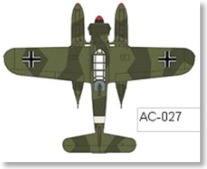 独海軍 アラド Ar-196 水上偵察機 (グリーン系 2色迷彩) (完成品飛行機)