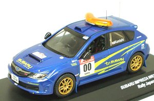 Subaru Impreza WRX / 0Car (No.0) Rally Japan 2007 Shigeyuki Konishi (Blue) (Diecast Car)