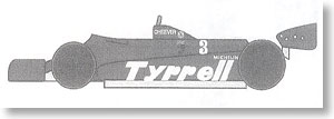 Tyrell 010 1981 Belgian GP (Metal/Resin kit)