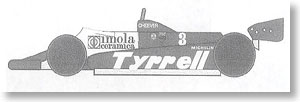Tyrell 010 1981 British GP (Metal/Resin kit)