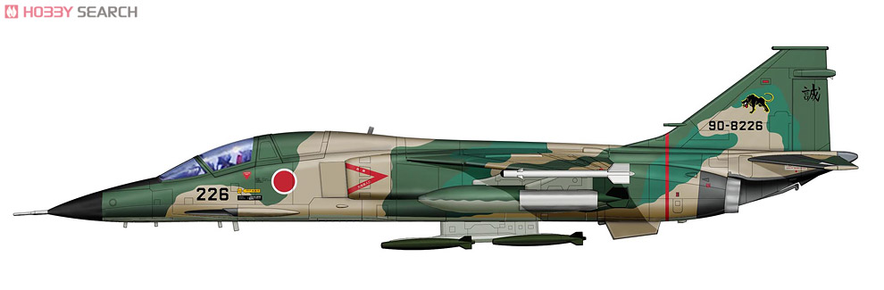 航空自衛隊 F-1支援戦闘機 「第3航空団第8飛行隊」 (完成品飛行機) その他の画像1