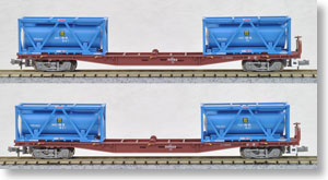 コキ50000 + UT8Cタイプ (日本石油輸送) (2両セット) (鉄道模型)