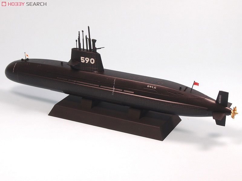 海上自衛隊 潜水艦 SS-590 おやしお (プラモデル) 商品画像5