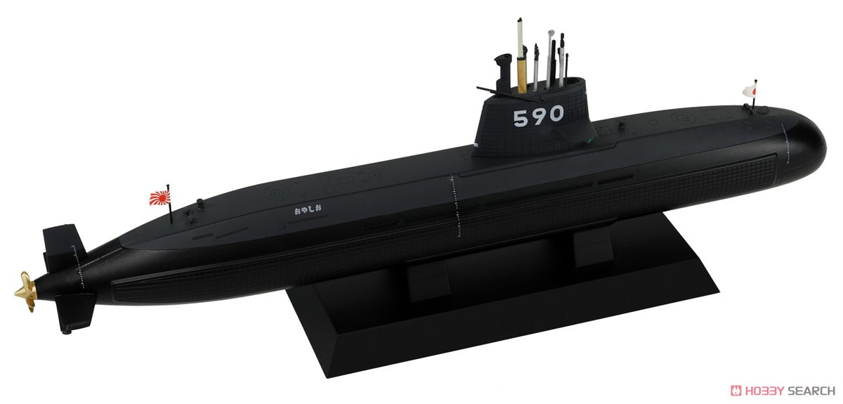 海上自衛隊 潜水艦 SS-590 おやしお (プラモデル) 商品画像2