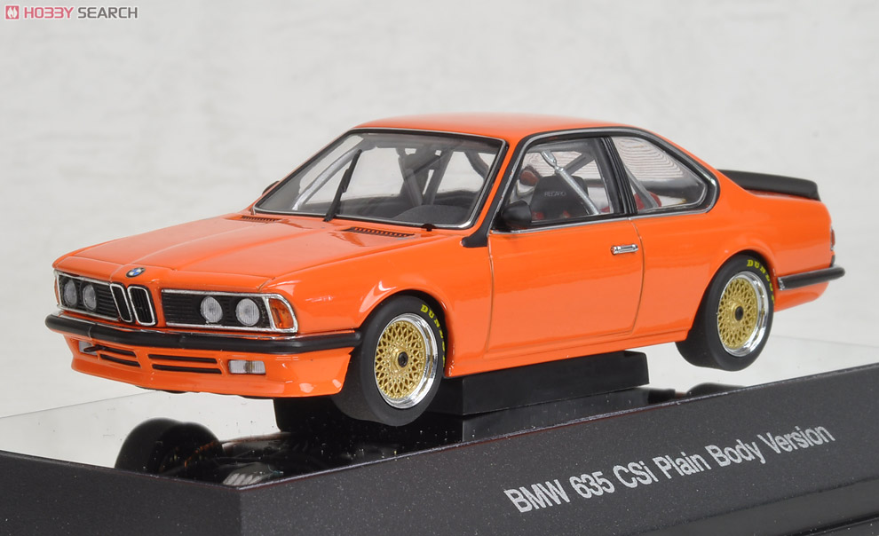 BMW 635 CSI Plain Body Version Orange(Diecast Car) Item picture1