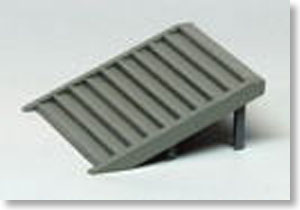 HO Scale Size Stairs in Rural Platform (Height-adjustable) (Unassembled Kit) (Model Train)