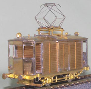 16番(HO) 静岡鉄道 デワ1形 (木造電動貨車) (鉄道模型)