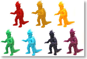 M-Pop Rainbow Series 10 Varan the Unbelievable (7 pieces) (Completed)