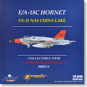 F/A-18C U.S.NAVY 100周年記念塗装 VX-31 `CHINA LAKE` (完成品飛行機) パッケージ1
