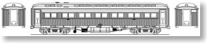 ナシ20300 後期形 (ホワシ20890) トータルキット (組み立てキット) (鉄道模型)