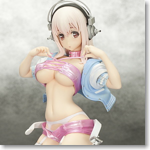 Super Sonico Bondage Ver. -Candy Pink- (PVC Figure)