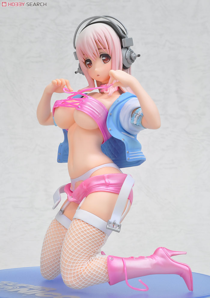 Super Sonico Bondage Ver. -Candy Pink- (PVC Figure) 商品画像14
