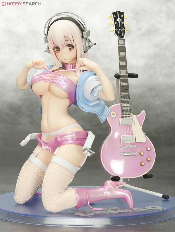Super Sonico Bondage Ver. -Candy Pink- (PVC Figure) 商品画像2