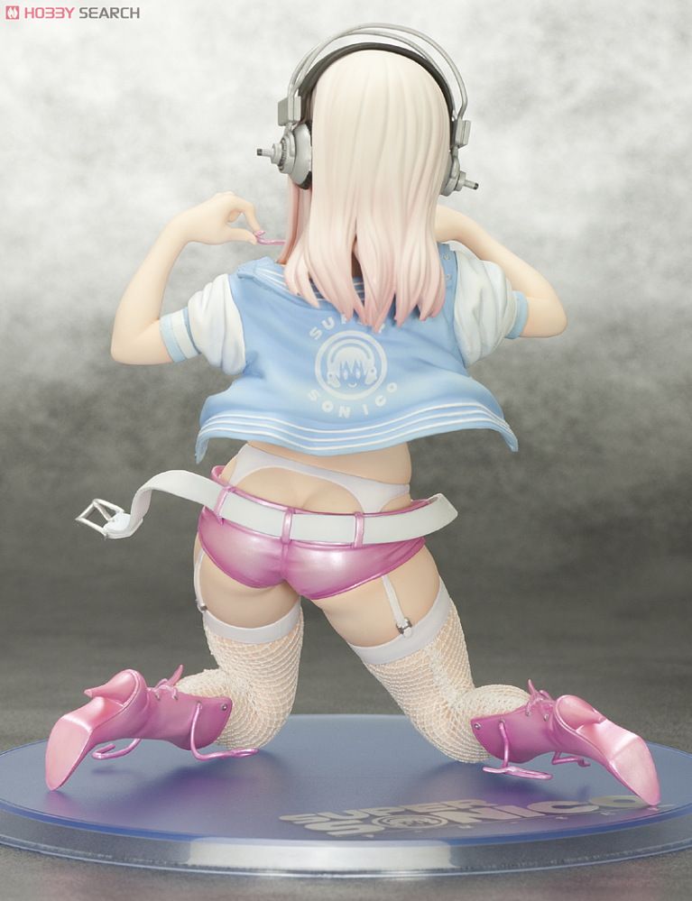 Super Sonico Bondage Ver. -Candy Pink- (PVC Figure) 商品画像5