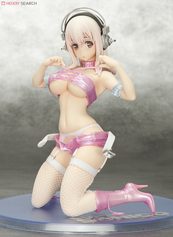 Super Sonico Bondage Ver. -Candy Pink- (PVC Figure) 商品画像7