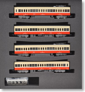 Toei Subway Type 5000 Old Color, Not Updated Car Four Car Fornicating Formation Set (with Motor) (Basic 4-Car Set) (Pre-colored Completed) (Model Train)