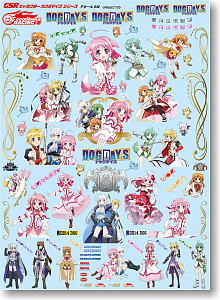 GSR Character Customize Series Decals 030: DOG DAYS - 1/24 Scale (Anime Toy)