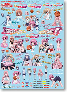 GSR Character Customize Series Decals 033: Ro-Kyu-Bu! - 1/24 Scale (Anime Toy)