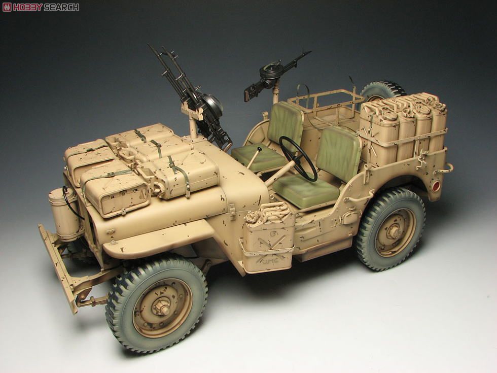 WW.II British SAS 4x4 Desert Raider (Plastic model) Item picture1