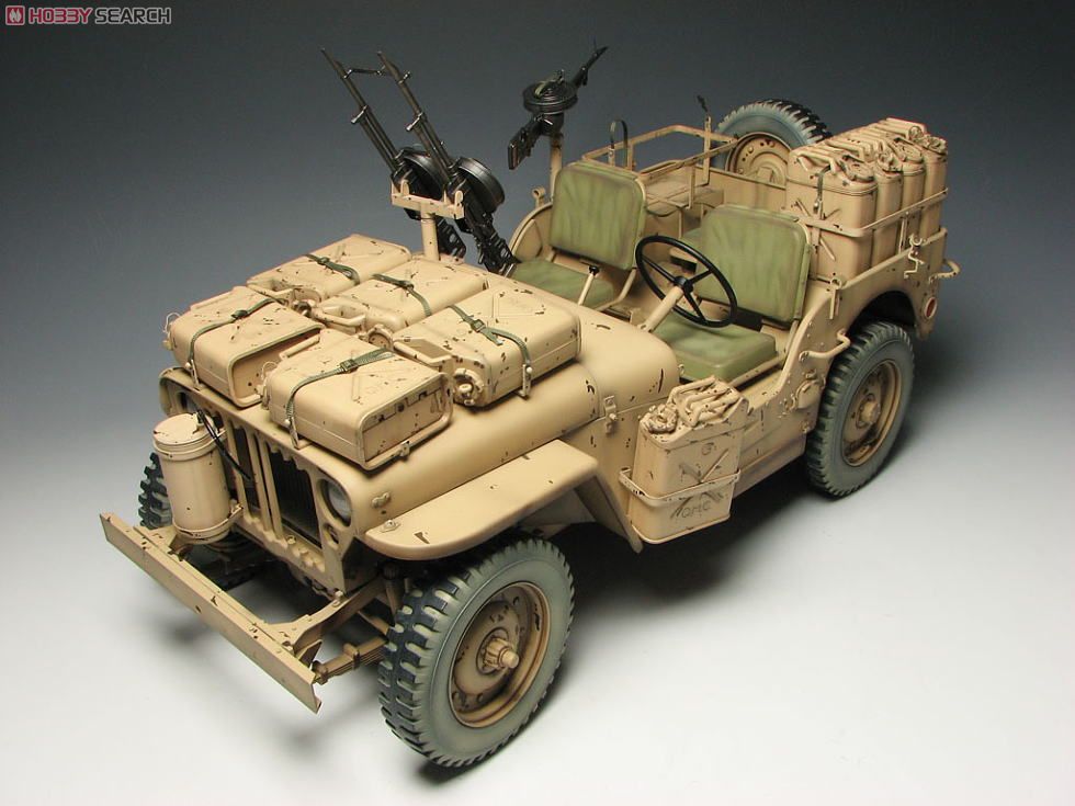 WW.II British SAS 4x4 Desert Raider (Plastic model) Item picture2