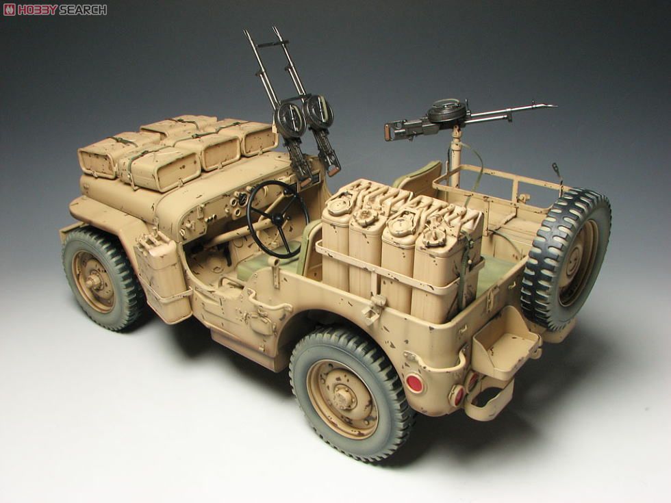 WW.II British SAS 4x4 Desert Raider (Plastic model) Item picture3