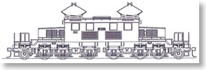 国鉄 EF13 29号機 凸型 電気機関車 フィルタ横目 (III) (組み立てキット) (鉄道模型)