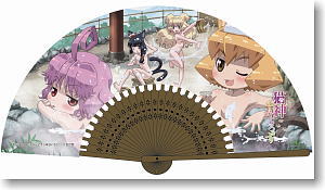 Nekogami Yaoyorozu Folding Fan (Anime Toy)