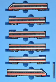 東武 200系 シングルアームパンタ 妻板塗装 急行「りょうもう」 (6両セット) (鉄道模型)