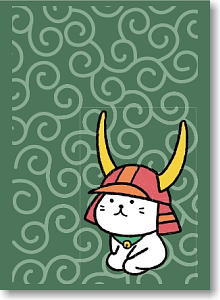 キャラクターカードスリーブ ひこにゃん 唐草柄 (カードスリーブ)