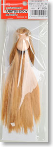 Hair Implant Head 11-01 (Natural/Shining Brown) (Fashion Doll)