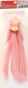 Hair Implant Head 11-01 (Natural/Pink) (Fashion Doll)