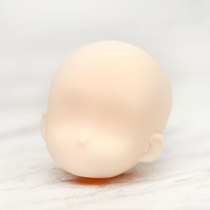 11cm Head 11-01 (1pc) (Whity) (Fashion Doll)