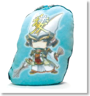 Mini Chara Samurai Warriors Cushion Mascot Naoe Kanetsugu (Anime Toy)
