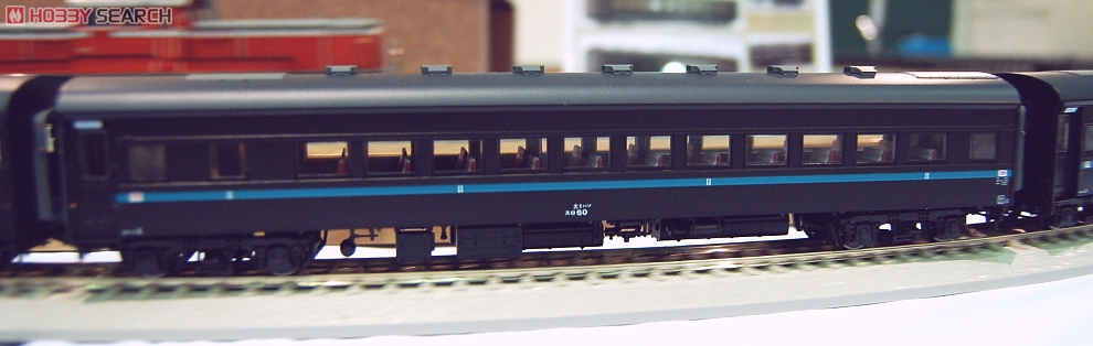 1/80(HO) Passenger Car Type SURO60 Coach (J.N.R. Grape Color #1) (Additional Coach for Limited Express `Tubame`) (Model Train) Other picture2