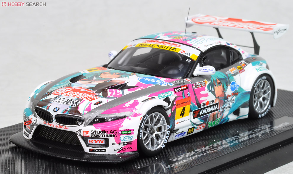 初音ミク GOODSMILE BMW Z4 2011 セパン初優勝 Ver. (ミニカー) 商品画像7