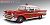 1957 Chevy Bel Air 消防指揮車 (レッド/ホワイト) (ミニカー) 商品画像1