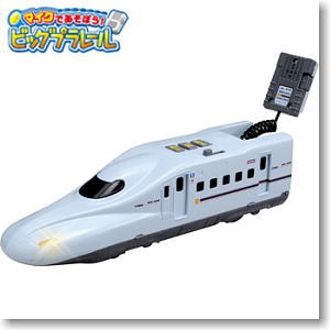 BS-04 `Let`s play microphone! Big Plarail` N700 Shinkansen Mizuho & Sakura (Plarail)