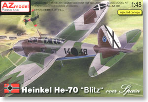 ハインケル He 70 <スペイン戦争> (プラモデル)