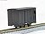 HO Narrow (HOn, 9mm) Light Railways Wagon&Caboose `Wafu` Style Black Color (Model Train) Item picture2