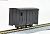 HO Narrow (HOn, 9mm) Light Railways Wagon&Caboose `Wafu` Style Black Color (Model Train) Item picture3
