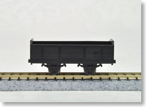 HO Narrow (HOn, 9mm) Light Railways Open Wagon Type-B Black Color (Model Train)